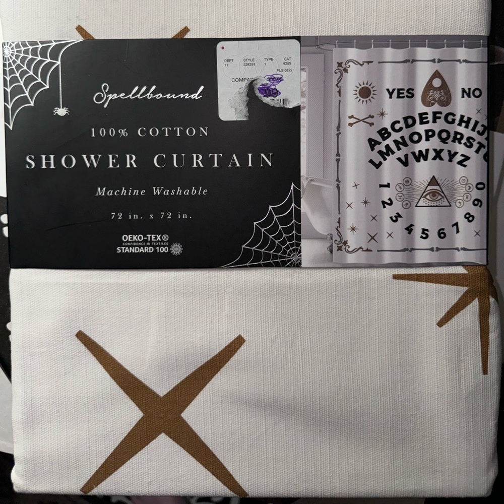 Spellbound Ouija Board Shower Curtain